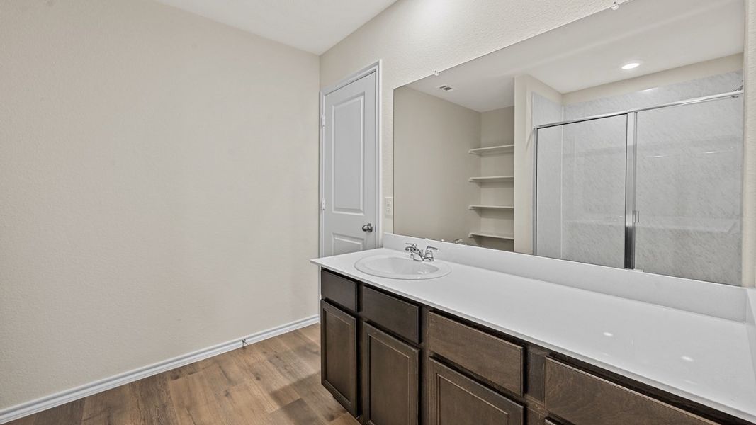 Furnished interior view inside a new home in Forestbrook Estates, Paris (Image 4).