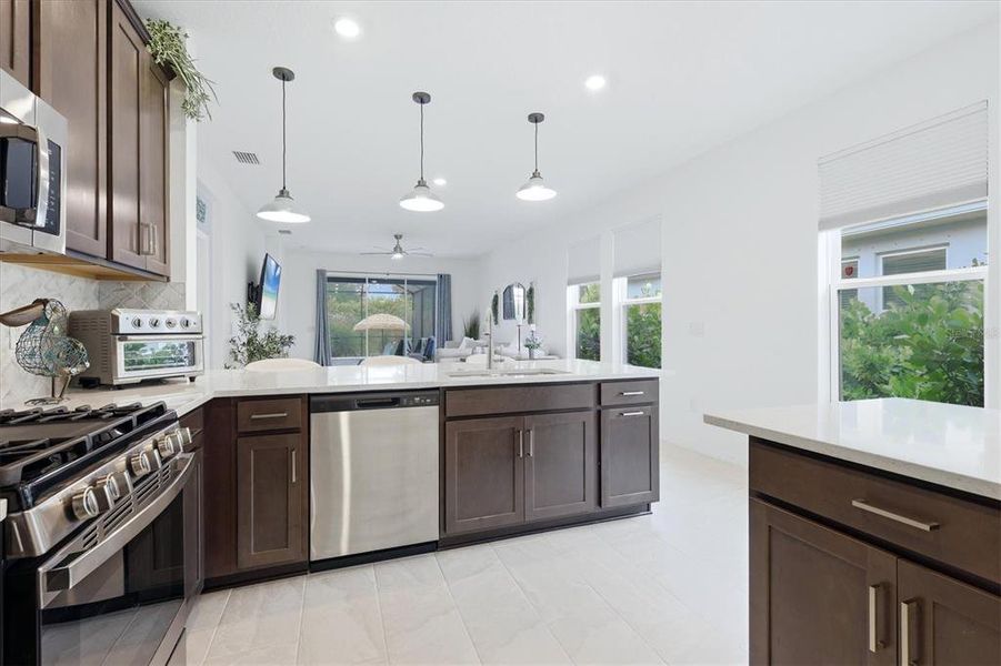 Furnished interior view inside a new home in Palmero, Nokomis (Image 10).