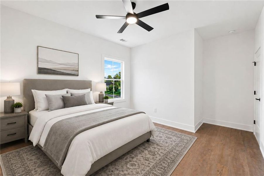 Furnished interior view inside a new home in , Ball Ground (Image 16).