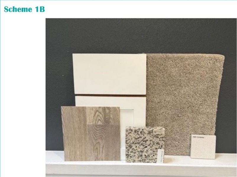 Sample of building materials used in homes in Harrington Trails, New Caney (Image 4).