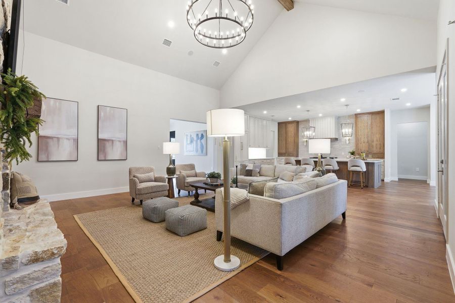 Furnished interior view inside a new home in , Montgomery (Image 30).