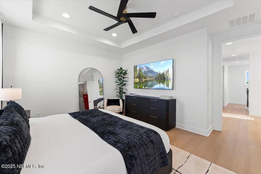 Furnished interior view inside a new home in , St. Johns (Image 11).