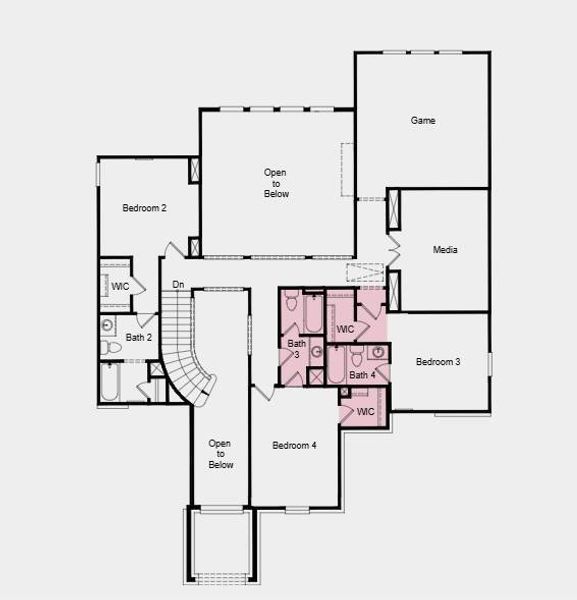 Additional Highlights Include: Bath 4, and study in place of flex.