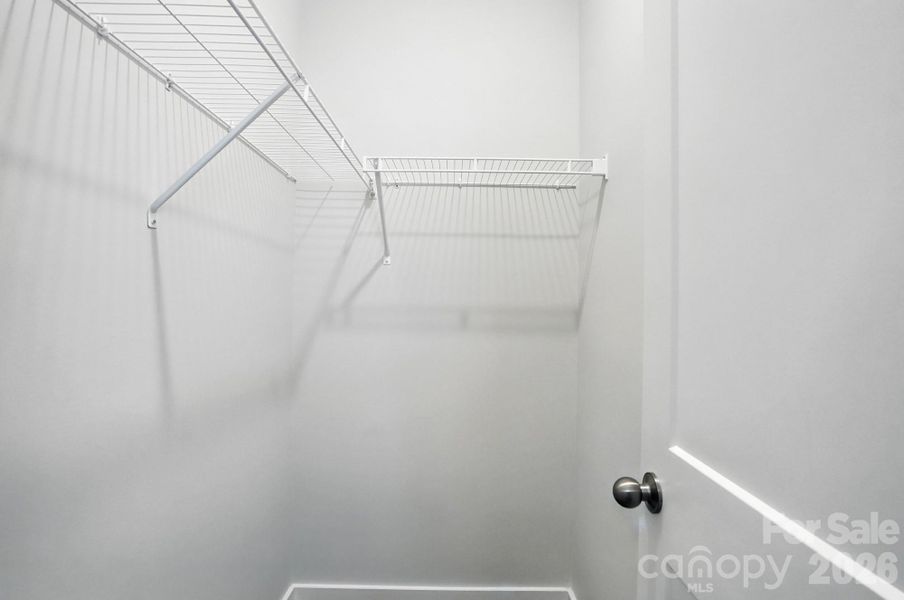 The two bedrooms on the main each have walk-in closets