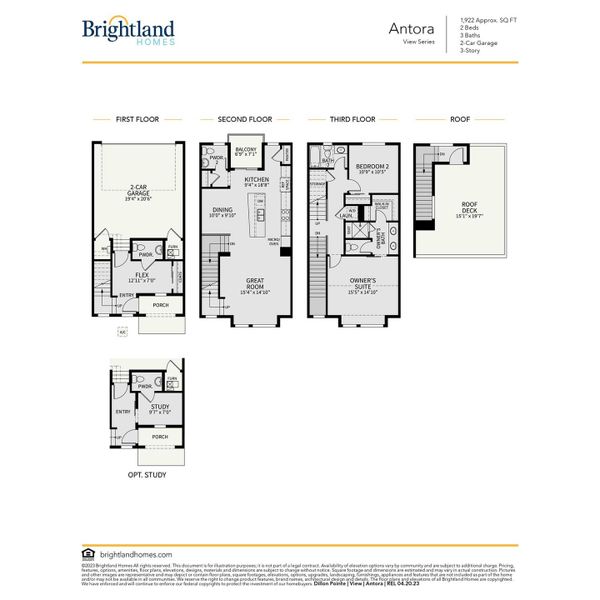 Antora Floor Plan