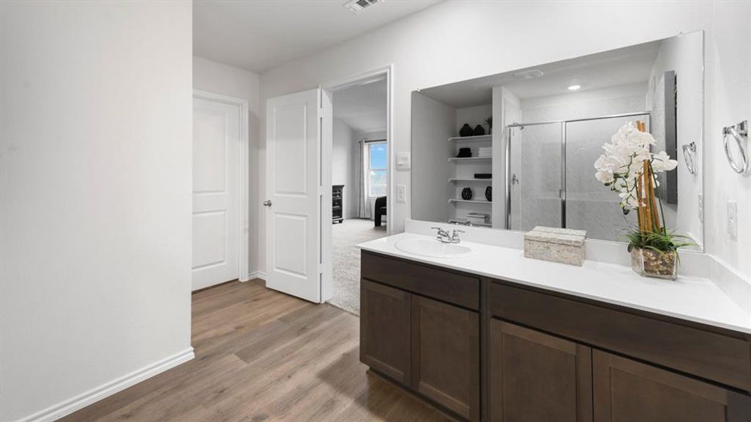 Furnished interior view inside a new home in Sanger Circle, Sanger (Image 25).