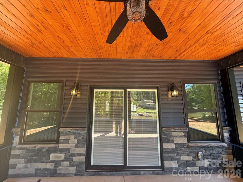 Exterior details and patio area of a home in , Salisbury (Image 4). Exterior details and patio area of a home in , Salisbury (Image 4).