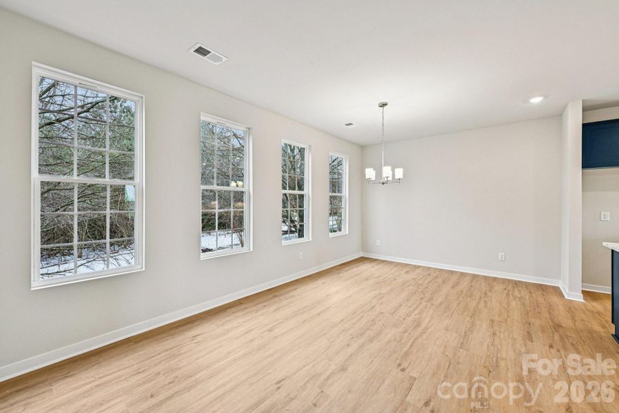 Spacious, unfurnished interior of a new home in Vanguard at Vermillion, Huntersville (Image 37).