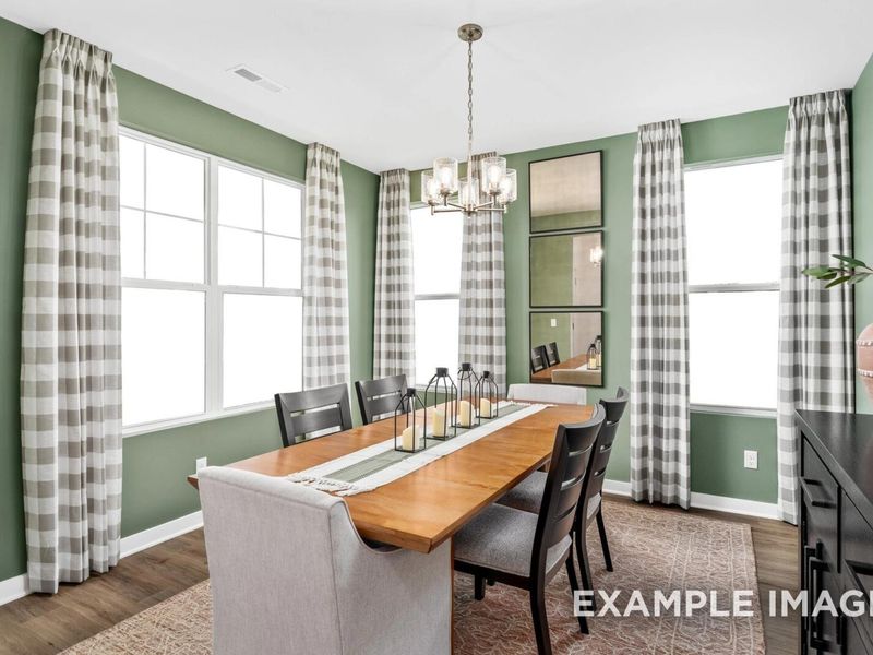 Furnished interior view inside a new home in Woods Crossing, Gallatin (Image 9). Furnished interior view inside a new home in Woods Crossing, Gallatin (Image 9).