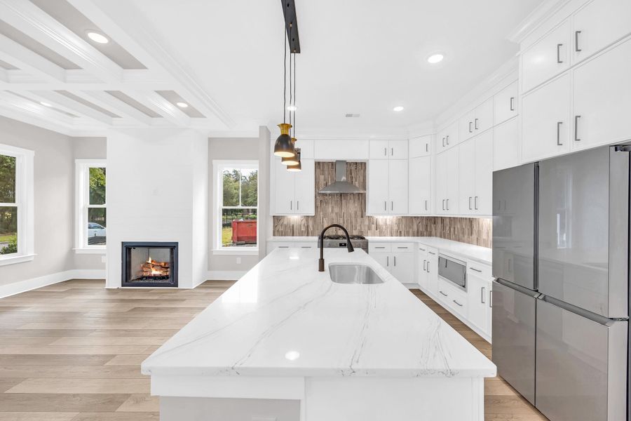 Furnished interior view inside a new home in , Georgetown (Image 12).