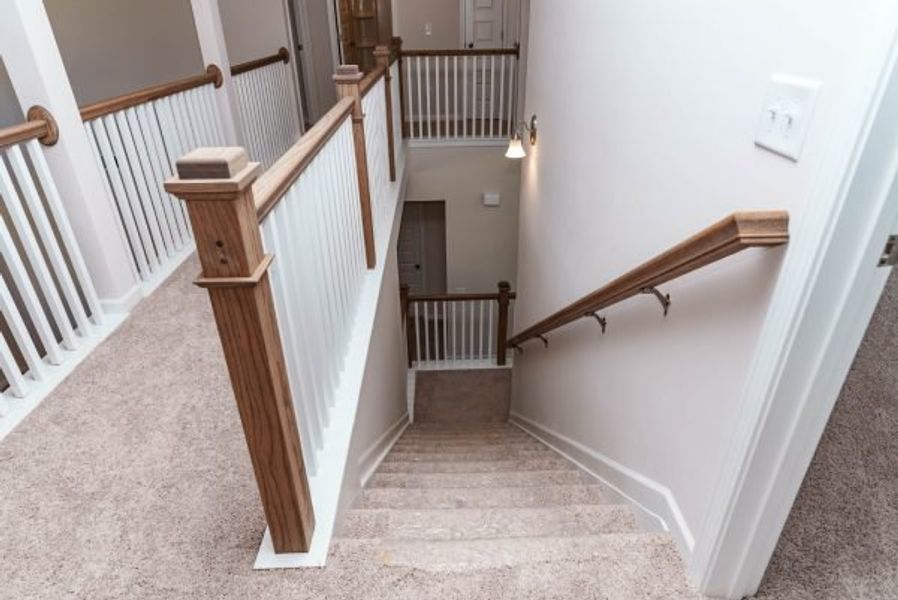 Representative unfurnished interior of a home built from the Clayton by Piedmont Residential in Hampton Ridge, Jefferson (Image 69).