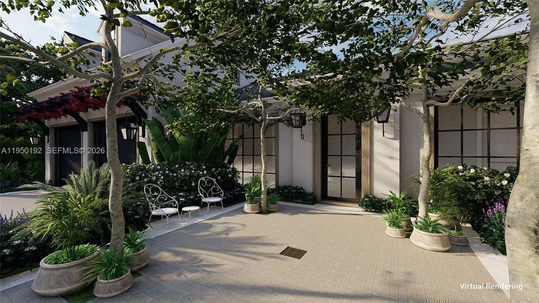 Courtyard - Rendering