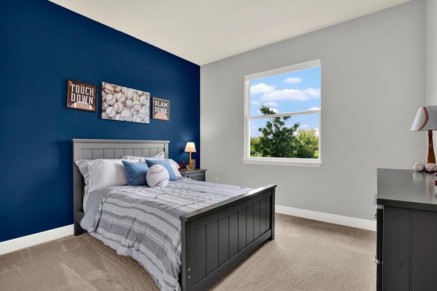 Furnished interior view inside a new home in Woodcreek, Wesley Chapel (Image 39).