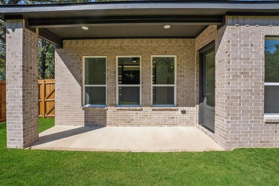 Exterior details and patio area of a home in , Trinidad (Image 19). Exterior details and patio area of a home in , Trinidad (Image 19).