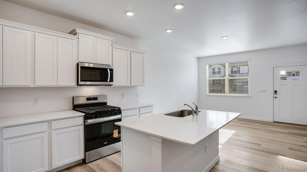 Furnished interior view inside a new home in Revere at Johnstown, Johnstown (Image 8).