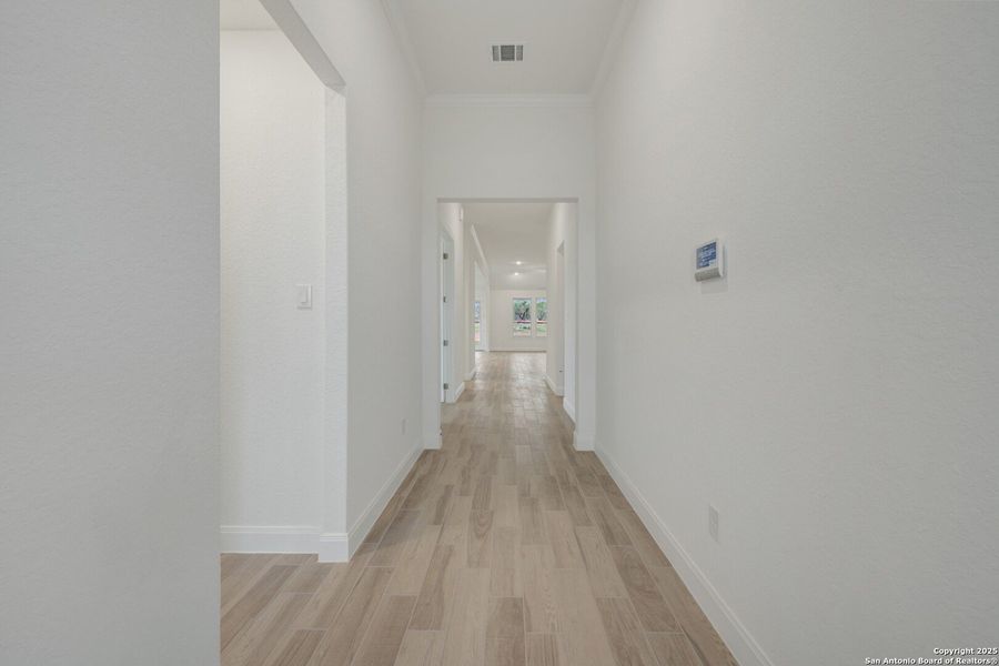 Spacious, unfurnished interior of a new home in Preserve at Annabelle Ranch, San Antonio (Image 16). Spacious, unfurnished interior of a new home in Preserve at Annabelle Ranch, San Antonio (Image 16).