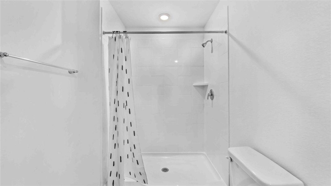 Furnished interior view inside a new home in Garver Heights, Houston (Image 9). Furnished interior view inside a new home in Garver Heights, Houston (Image 9).