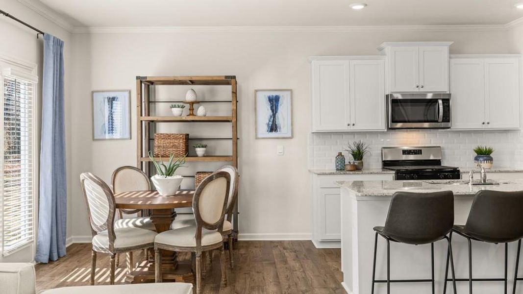 Furnished interior view inside a new home in Thompson Ridge, Dallas (Image 5).