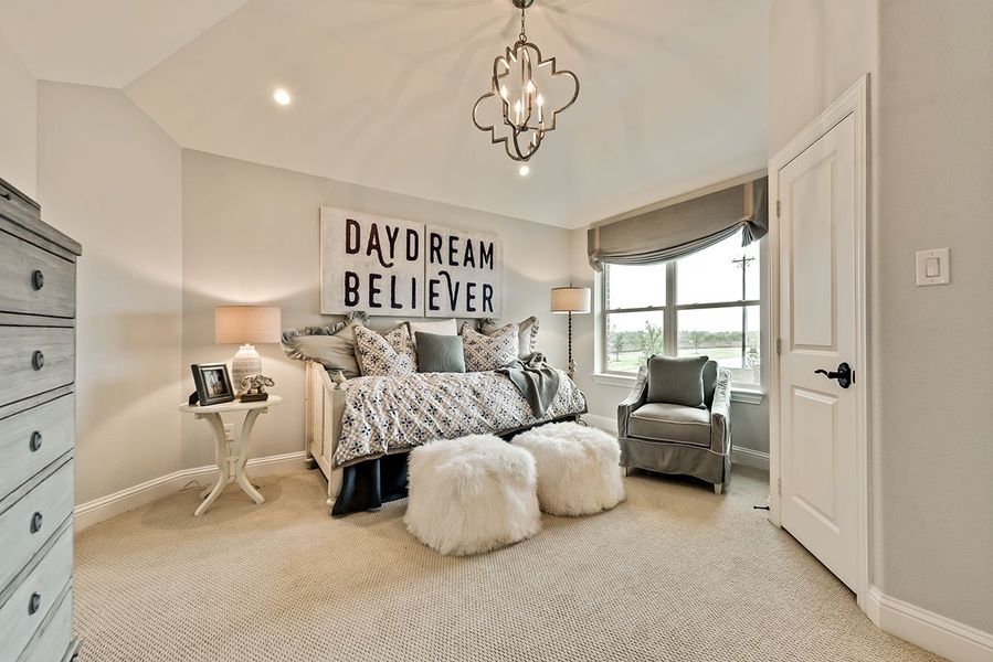 Representative furnished interior of a home built from the Miramonte by Grand Homes in Grand Oaks, Celina (Image 30).