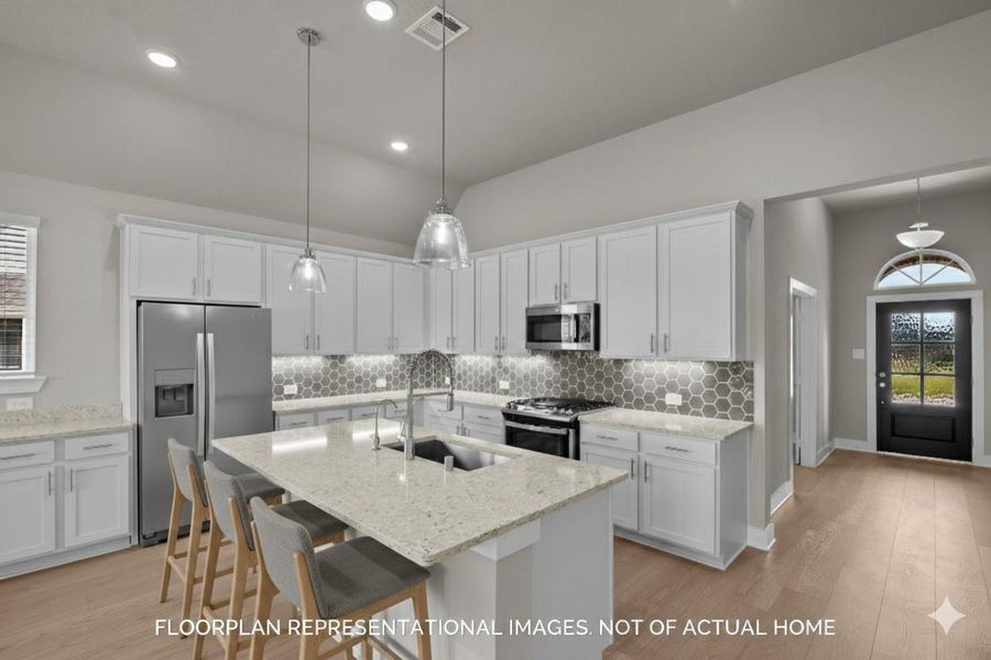 Furnished interior view inside a new home in Miller's Pond, Rosenberg (Image 11).