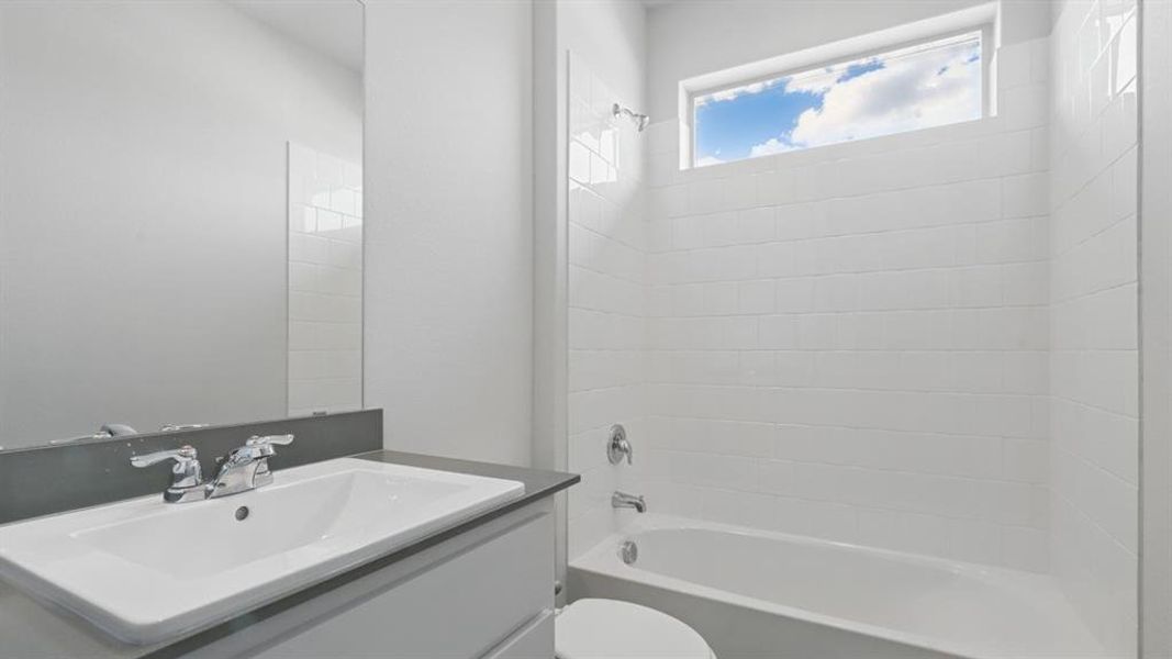 Furnished interior view inside a new home in Springhill South, Boyd (Image 5).