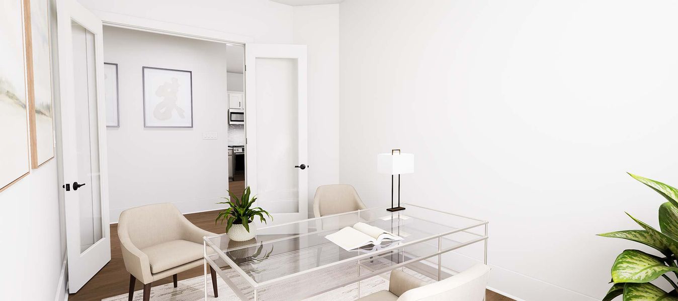 The Colombus - Optional Study Doors