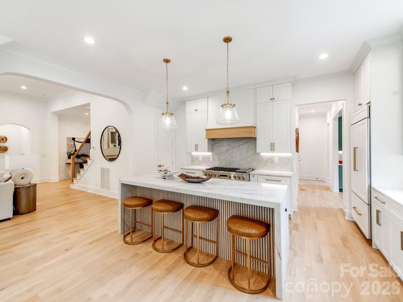 Furnished interior view inside a new home in , Charlotte (Image 11).