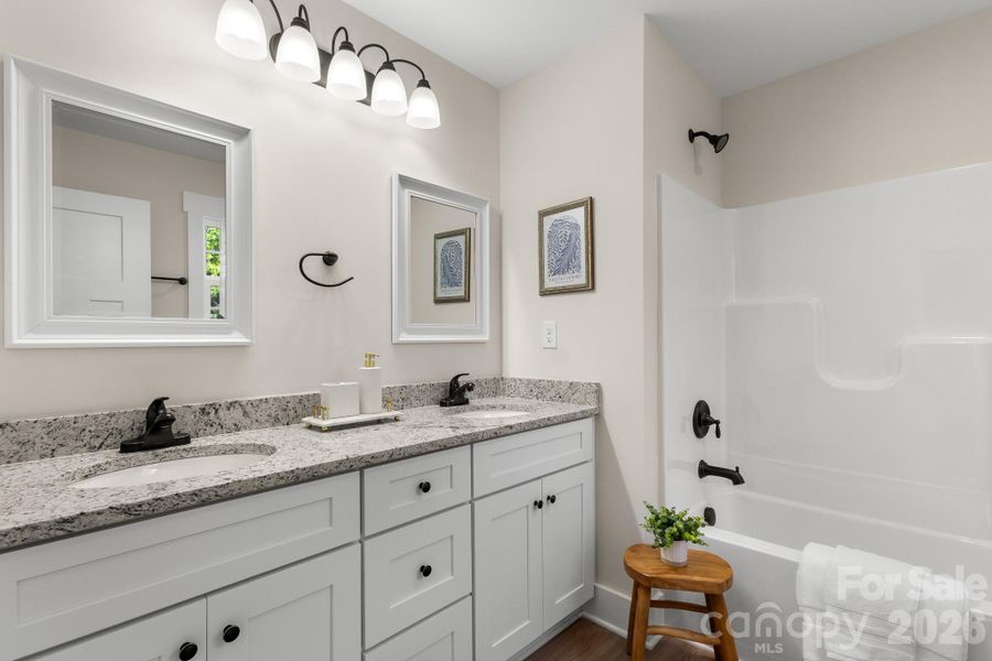 Furnished interior view inside a new home in , York (Image 12). Furnished interior view inside a new home in , York (Image 12).