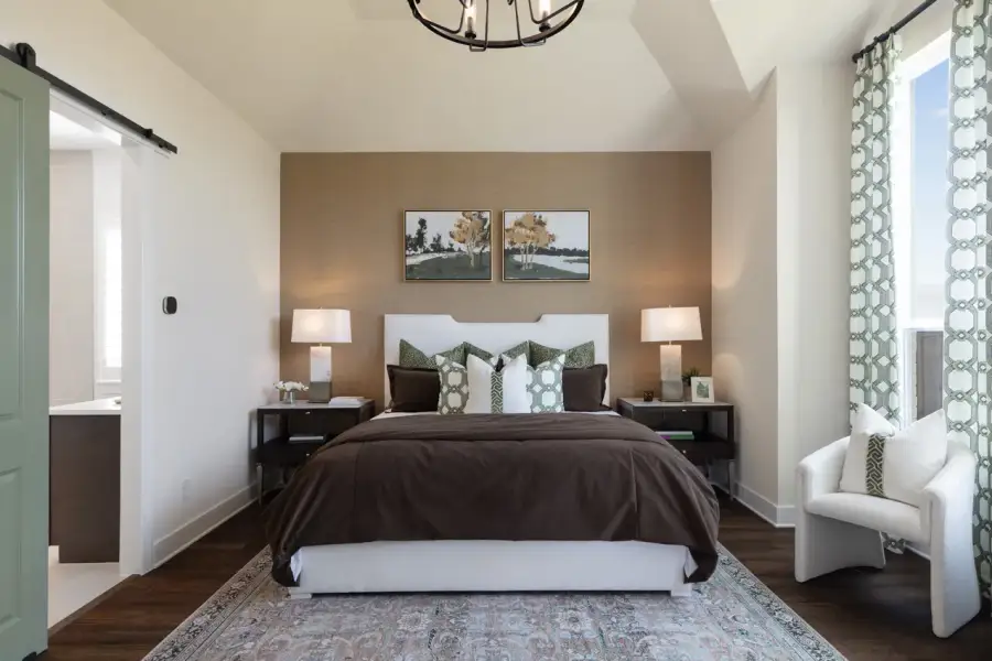 Representative Primary Bedroom - some options shown