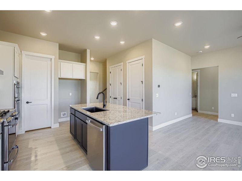 Furnished interior view inside a new home in , Fort Collins (Image 5). Furnished interior view inside a new home in , Fort Collins (Image 5).