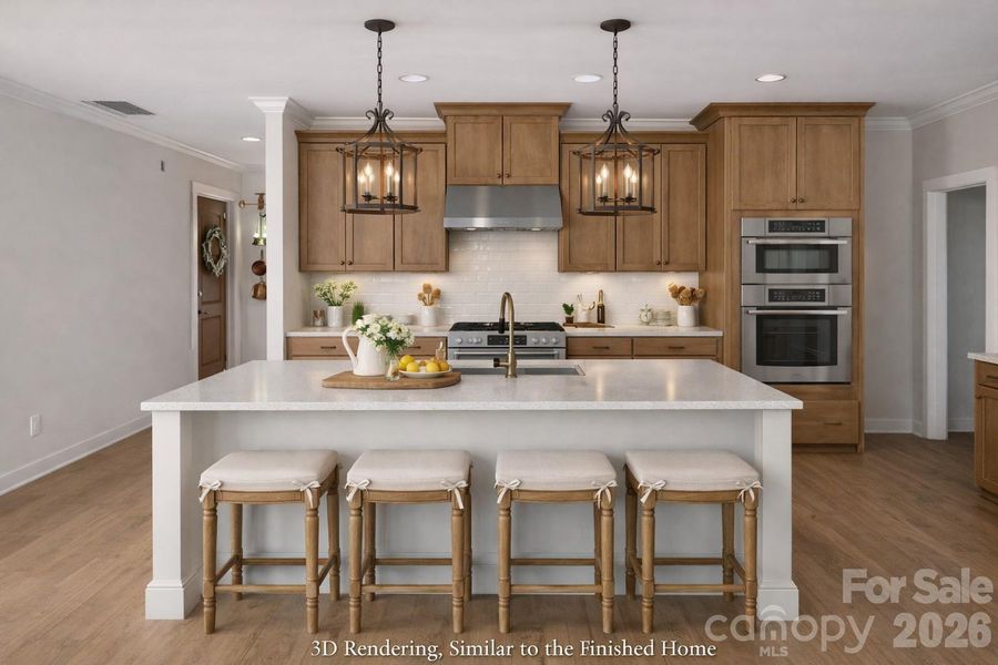 Furnished interior view inside a new home in , Lancaster (Image 18).