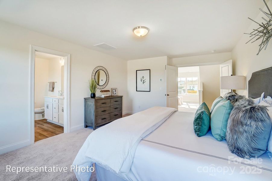 Furnished interior view inside a new home in Ashton Park, Monroe (Image 21).