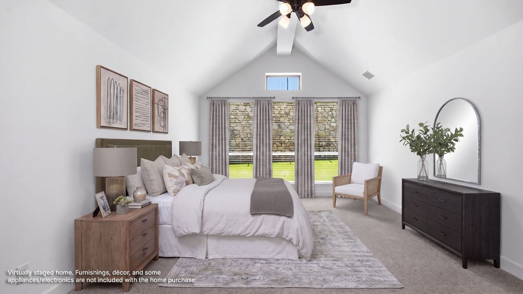 Furnished interior view inside a new home in Talon Hills, Fort Worth (Image 10).