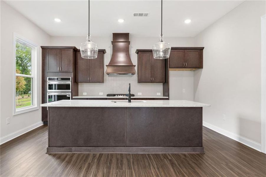 Furnished interior view inside a new home in Ashbury Commons, Powder Springs (Image 6).