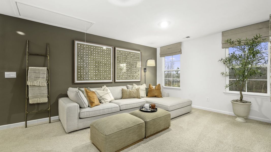 Furnished interior view inside a new home in Bryson Park, Lexington (Image 27).