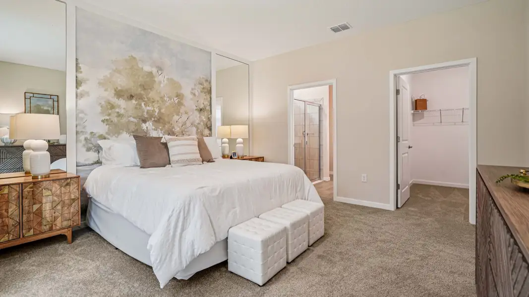 Furnished interior view inside a new home in Ocala Preserve, Ocala (Image 12).
