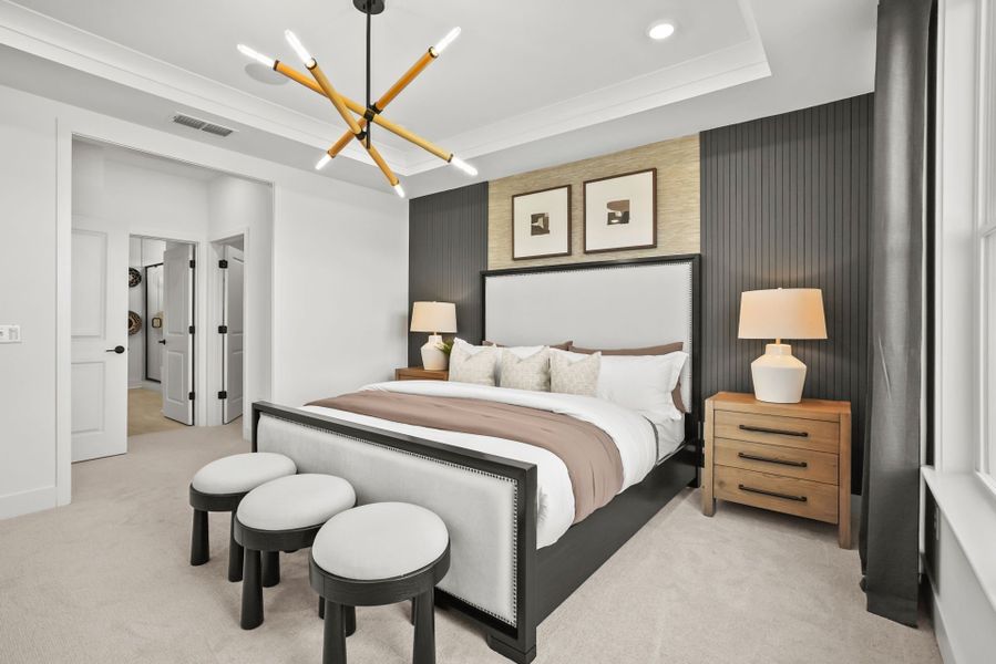 Representative furnished interior of a home built from the Prestige by Del Webb in Del Webb Carolina Ridge, Midland (Image 68).