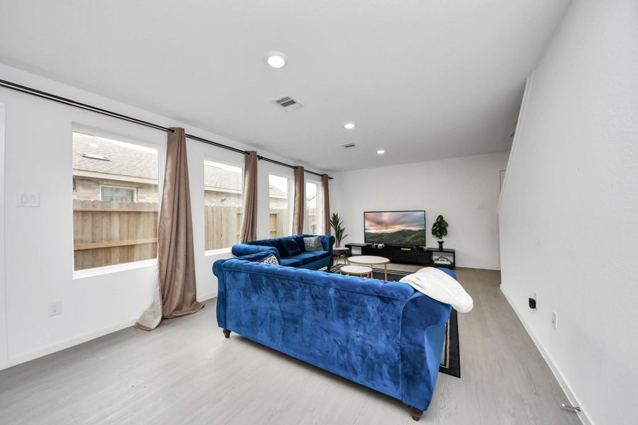 Furnished interior view inside a new home in , Hockley (Image 37).