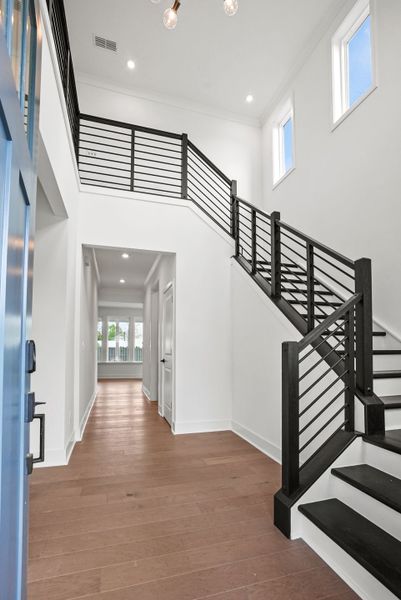 Representative unfurnished interior of a home built from the Montadale by Pulte Homes in Parkside Crossing, Charlotte (Image 42). Representative unfurnished interior of a home built from the Montadale by Pulte Homes in Parkside Crossing, Charlotte (Image 42).