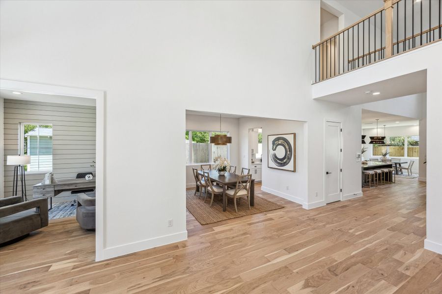 Furnished interior view inside a new home in , Houston (Image 12). Furnished interior view inside a new home in , Houston (Image 12).