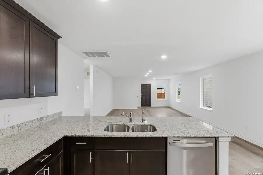 Furnished interior view inside a new home in Vista Real, Converse (Image 4). Furnished interior view inside a new home in Vista Real, Converse (Image 4).