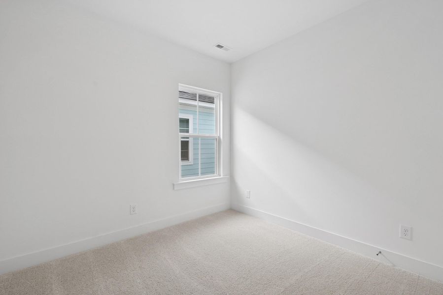 Spacious, unfurnished interior of a new home in Nexton - Midtown - The Park Collection, Summerville (Image 23). Spacious, unfurnished interior of a new home in Nexton - Midtown - The Park Collection, Summerville (Image 23).