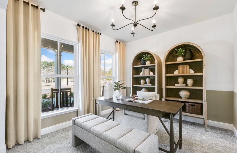 Representative furnished interior of a home built from the Liston by Pulte Homes in Hamilton Place, Cartersville (Image 19).