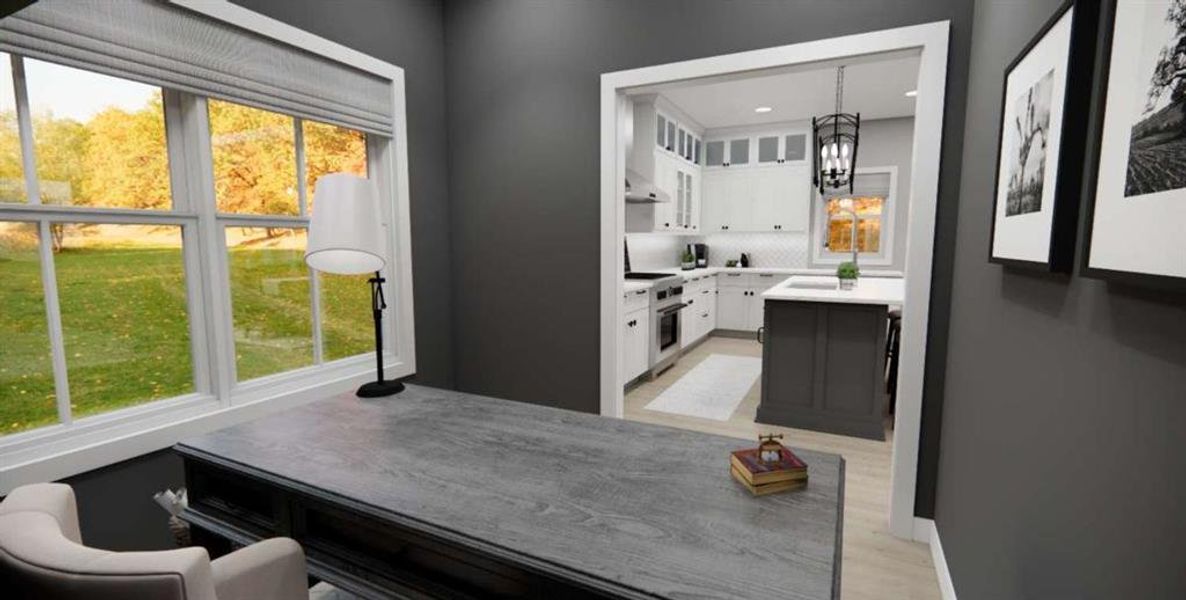 Furnished interior view inside a new home in , Carrollton (Image 41).