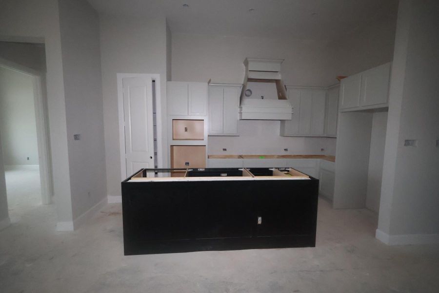 In-progress construction of a new home in ARTAVIA 45' Homesites, Conroe, TX (Image 8).