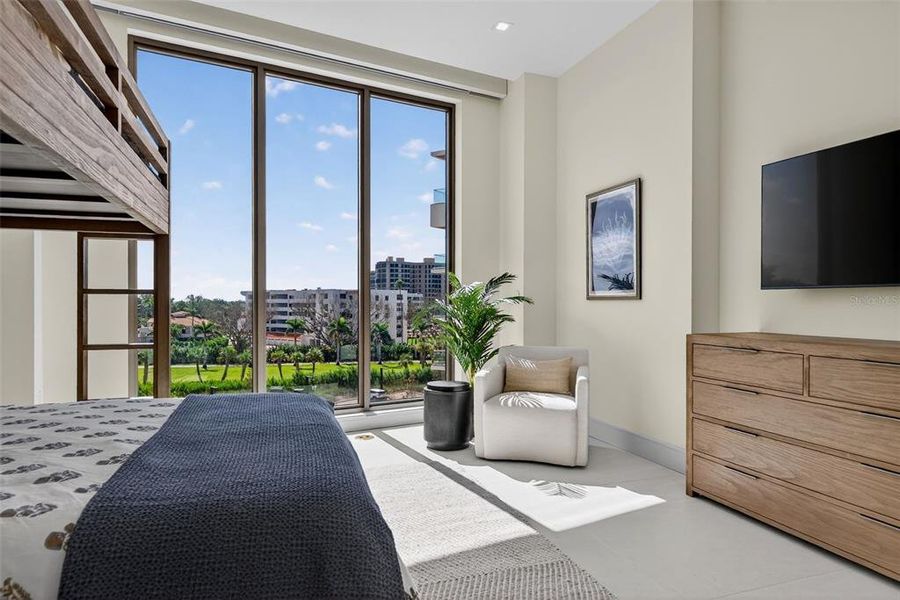 Furnished interior view inside a new home in , Longboat Key (Image 15).