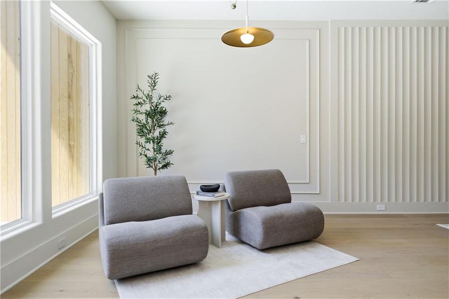 Furnished interior view inside a new home in , Lawrenceville (Image 8).