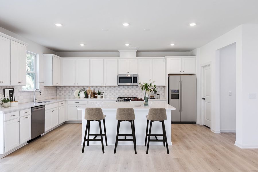 Representative furnished interior of a home built from the Harper by Taylor Morrison in Camden Place, Angier (Image 5).