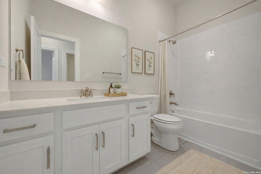 Furnished interior view inside a new home in Meyer Ranch – Legacy Series, New Braunfels (Image 8).