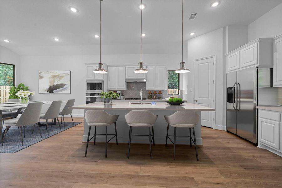 Furnished interior view inside a new home in COLTON, Montgomery (Image 7).
